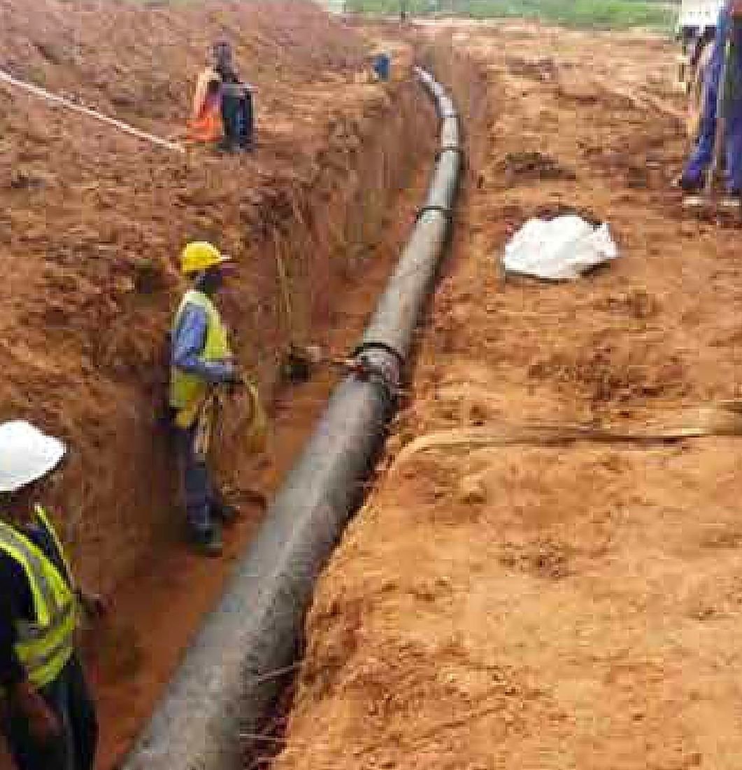 Somaliland Development Fund, Geed Deeble, Underground Pipeline by Kinetic Engineering in Geed Deeble, Somaliland